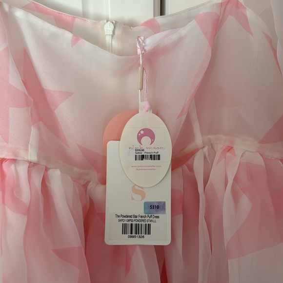 Selkie French Puff Pink Powdered Star Size Large - Picture 5 of 9